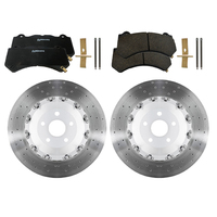 HSV VF GTSR & W1 6 Pot Front Discs & Pads Brakes Kit Pair Rotors 410 x 36mm 