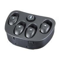 HSV Holden Commodore VT VX & WH Electric Window 4 Way Main Master Console Switch - Dark Grey