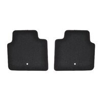 HSV Carpet Floor Mat VT VX VY VZ V2 VU Rear Set Black/Red Stitch Holden - Clubsport R8 Senator GTS Commodore NOS