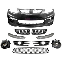 HSV VE GTS Front Bumper Bar Kit E2 E3 Grilles, DRLs + NOS Fog Lights & Bezels (Upgrade SS SV6 Holden Commodore)