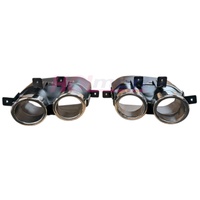HSV VF Exhaust Muffler Pipe Tip Pair Left / Right Suits Clubsport R8 GTS Senator GEN-F GEN-F2