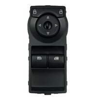 Holden VE Electric Window Switch Black Red LED 2 Way Ute - SV6 SS HSV