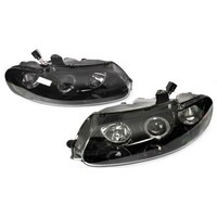 Holden / HSV VT WH Head Lights Black Projector Angel Eye New Look Left & Right (Pair) HSV