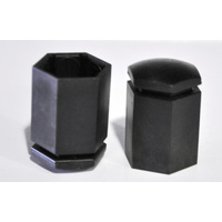 Holden HSV Black Nut Covers VN VP VR VS VT VX VY VZ. 32mm LONG, 19mm SET OF 20