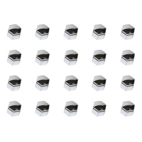 Holden VE VF Chrome Nut Covers Caps Commodore Mag Wheel 22mm X20
