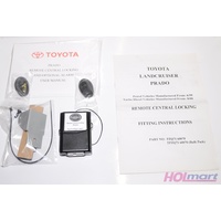 Toyota Landcruiser Prado Remote Central Locking & Optional Alarm Kit