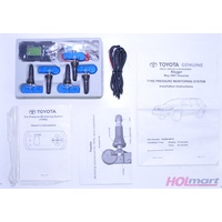 Toyota Kluger TPMS Tyre Pressure Monitoring System Valve Sensors Kit - May 2007 Onwards