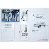 Toyota Landcruiser 70 LC70 TPMS Tyre Pressure Monitoring System Valve Sensors Kit - July 2009 Onwards