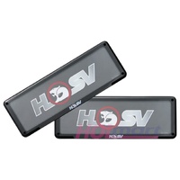 HSV Licence Plate Cover Set Standard Size