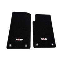 HSV VF WN Carpet Floor Mats Front Pair Black - Clubsport R8 Senator GTS Maloo Holden
