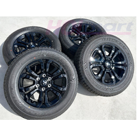 Mitsubishi Triton 18" Alloy Wheels & Tyres MN MQ MR GSR Rims Pajero Bridgestone 265/60R18 SET X4 