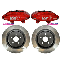 Holden HSV VE AP Racing 4 Pot Piston Front Brake Calipers Pads & Discs RED GTS VXR Clubsport Senator DBA