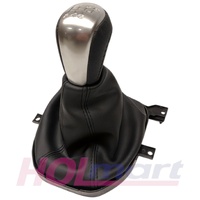 Holden VE V8 Manual Leather Gear Shifter Knob & Boot SS SSV Commodore & HSV 6spd