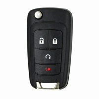 Holden VF Auto 4 Button Flip Key & Remote Transponder Ute / Wagon Commodore 433MHz GMH