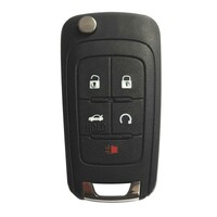 Holden VF WN Auto 5 Button Flip Key & Remote Transponder Sedan Commodore 433MHz HSV GMH