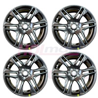 HSV VF GTS 20" Alloy Wheel Rims Staggered Set x4 'Dark Stainless' - Genuine HSV GTS 10B-130701/2-V