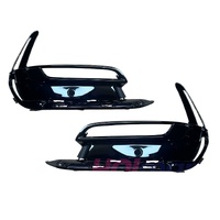 Holden VF Series 2 DRL Bezel Surrounds (Left + Right) SV6 SS SSV Commodore - Gloss Black NEW LH RH Pair