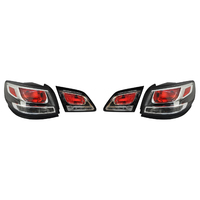 Holden VF Series 2 Tail Lights Pair Left/Right Black Tinted Sedan SS SSV Calais GMH