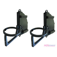 Holden HSV VY VZ WK WL Centre Console Dash Pop Out Cup Holders x2 Black Calais SS GMH