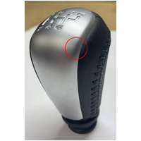 Holden HSV VY VZ V8 6 Speed Manual Shifter Knob Black Silver Commodore GMH NOS IMPERFECT