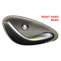 Holden Commodore VY VZ Taupe Alloy Silver Inner Door Handle Right Rear VT VX