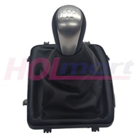 Holden VY VZ Manual Shifter Gear Knob & Boot V8 6 Speed Black Stitch SS & HSV GTS Clubsport