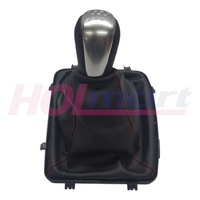 Holden VY VZ Manual Shifter Gear Knob & Boot V8 6 Speed Blue Stitch SS & HSV GTS Clubsport