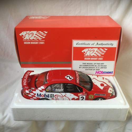 Holden Biante 1:18 VX Commodore Model Car HRT Jason Bright 2001 Toy Collection Gift #0891
