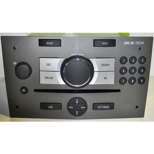 HOLDEN CAPTIVA CG CG5 RADIO DELPHI GRUNDIG CD PLAYER CDC 40 OPERA 2007-2010