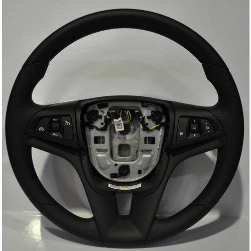 Holden Cruze 2012 Leather Steering Wheel With Radio Controls - New