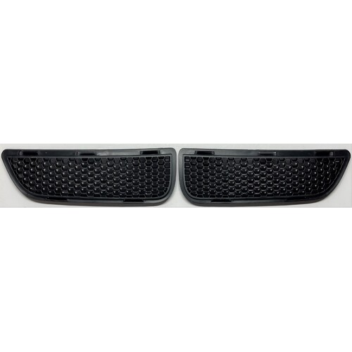 HSV E1 Upper Grille Insert Set Left & Right GTS Clubsport R8 Black Genuine NOS