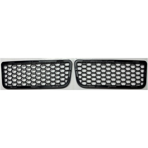 HSV E1 Lower Grille Insert Set Left & Right GTS Clubsport R8 Black Genuine NOS