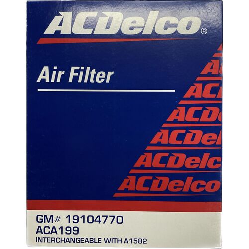 AC Delco Air Filter ACA199 19104770 - Ford Falcon, Territory, FPV