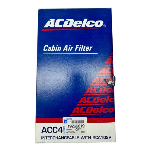 ACDelco Cabin Filter