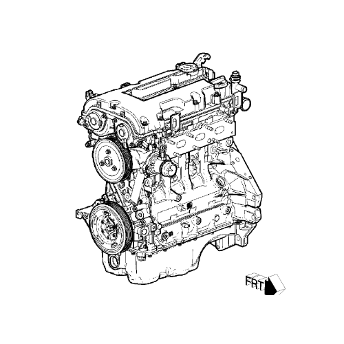 Holden TJ Trax Long Engine 1.4L Crate Motor Petrol 4Cyl B14NET 08/2014 - 12/2020