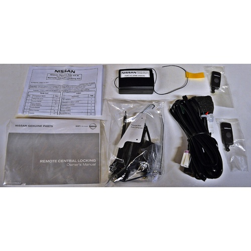 NISSAN NAVARA D22 ST-R 04/2004-ON REMOTE CENTRAL LOCKING KIT RIGHT FRONT DOOR ONLY