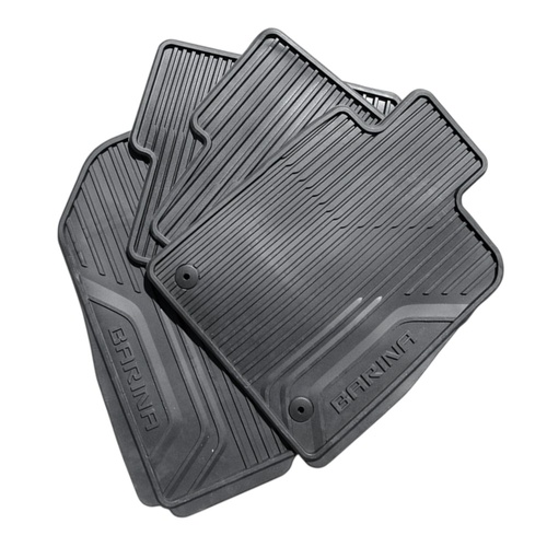 Holden Barina 2011 - 2018 Rubber All-Weather Floor Mats Full Set of 4