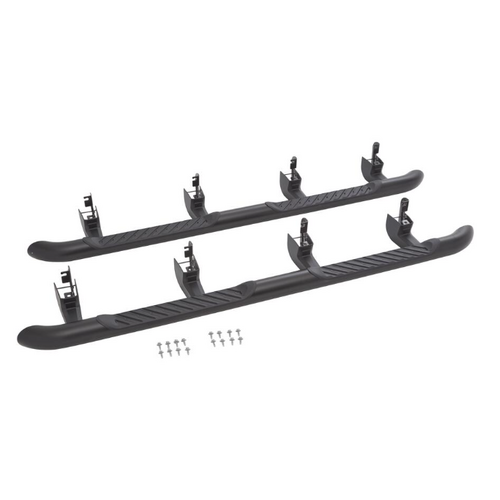 Chevrolet Silverado 1500 Side Step Kit Running Boards Black 2020 - 2024 GMSV LTZ LT