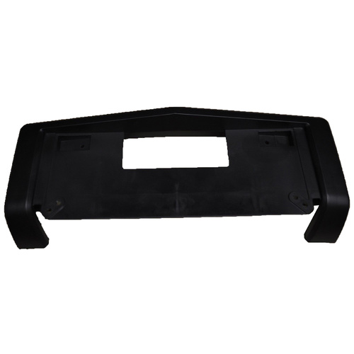 Holden WB Ute Panel Van 1 Tonner Front Bar Number Plate Surround Black Plastic NOS GMH