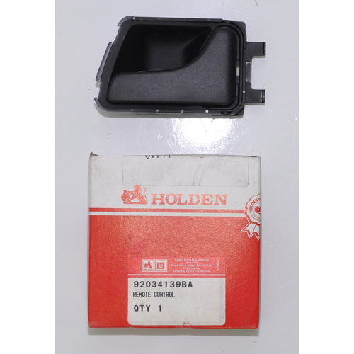 Holden VN VP VR VS Commodore Right Inner Door Handle (Black) GMH NOS