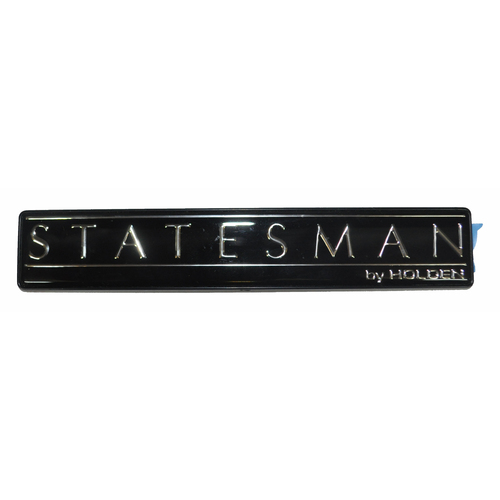 Holden VR VS VQ Statesman Boot Lid Badge 1991-2001 GMH NOS