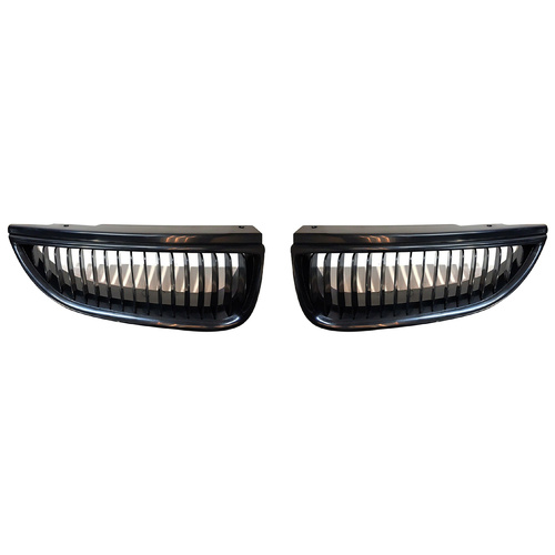 Holden VT Series 1 Front Grilles Pair Black Commodore GMH
