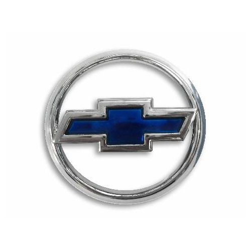 Holden VT VX Chev Bonnet Badge Blue / Chrome