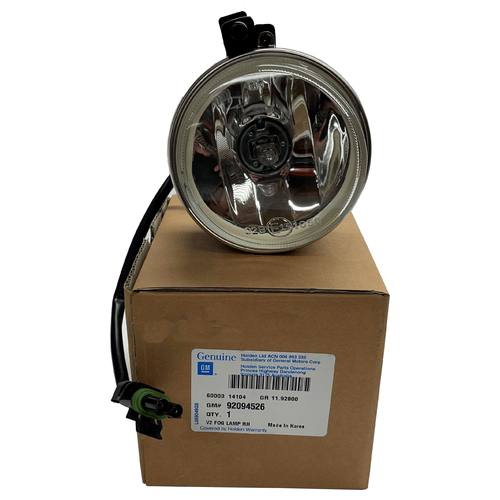 Holden V2 VY Monaro Right Fog Light Lamp CV8 2002-2004 Genuine NOS