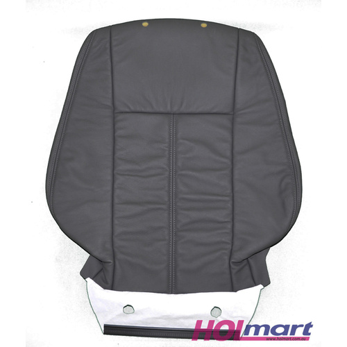 Holden WH WK Statesman Right Front Leather Seat Upright Trim. Grey