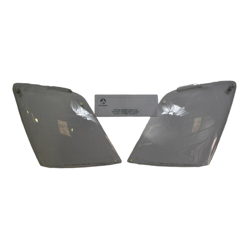 Holden Rodeo Headlight Covers RA LT 2007~2008 Protective Covers Pair - Clear 
