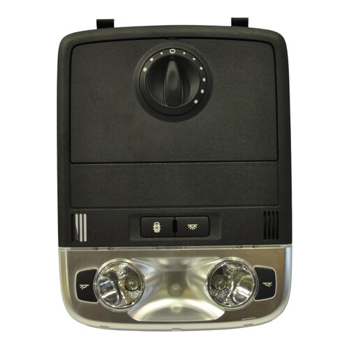 Holden Commodore VE Front Sunglass Holder Map Light with Sunroof Switch W-Bth Onyx Black