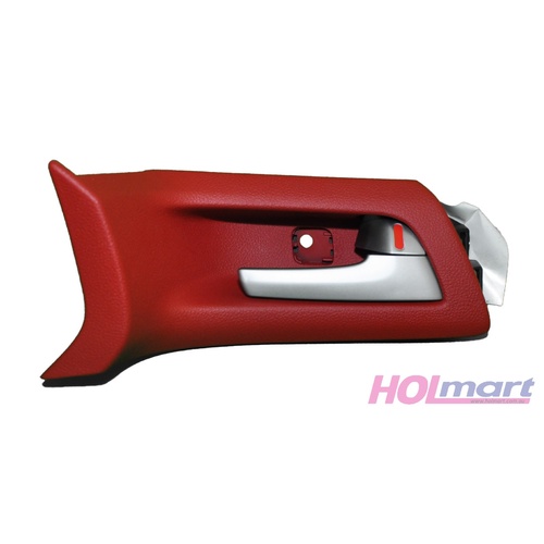 Holden Commodore VE WM Right Front Inner Door Handle Red Hot / Silver. HSV GTS Clubsport R8