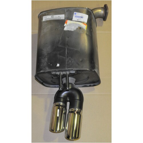 Holden VE V8 L77 Left Exhuast Muffler With Tip 2010 - 2013 Sedan SS SSV