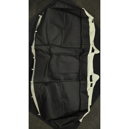 VE G8 Export Pontiac Sedan Rear Leather Seat Base Trim - Onyx
